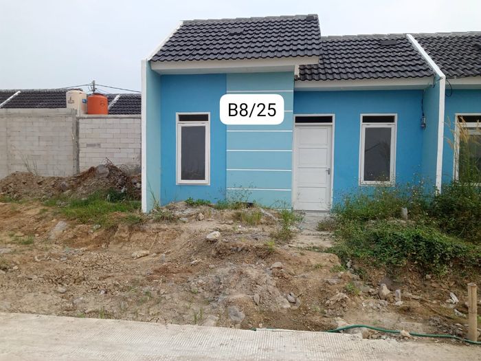 foto tampak rumah tipe 27 perumahan GRIYA SUTERA BALARAJA TAHAP 3