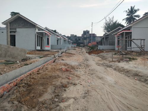 foto posisi tengah perumahan Perumahan Griya Pendawa