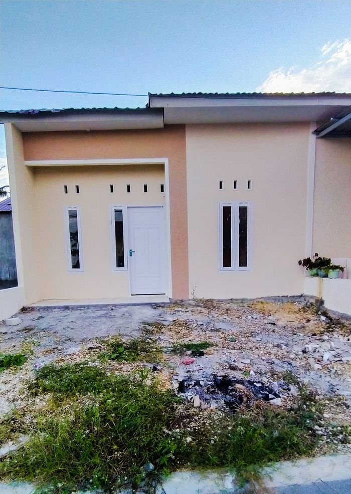 foto tampak rumah tipe 36/72 perumahan DIRZ LAND