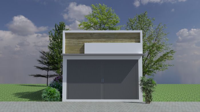 foto tampak rumah tipe Ruko perumahan VILLA UTAMA RESIDENCE