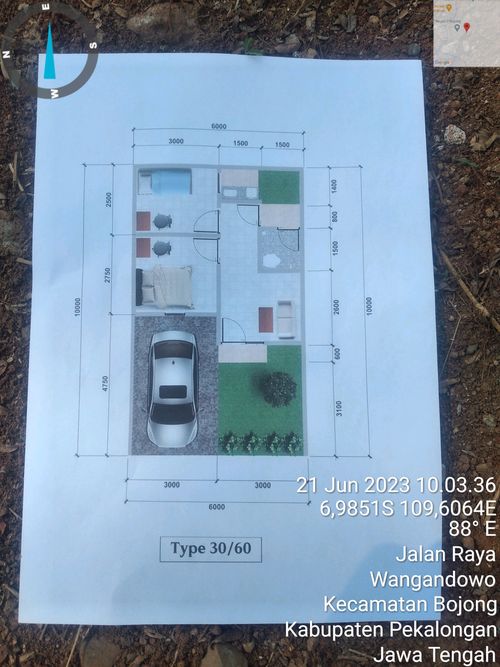 foto contoh rumah perumahan MARISON REGENCY BOJONG