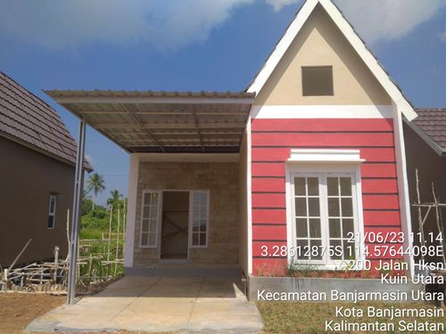 foto contoh rumah perumahan Grand Savana Banjar