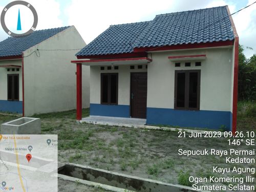 foto gerbang perumahan Perumahan Burka Mandiri 2