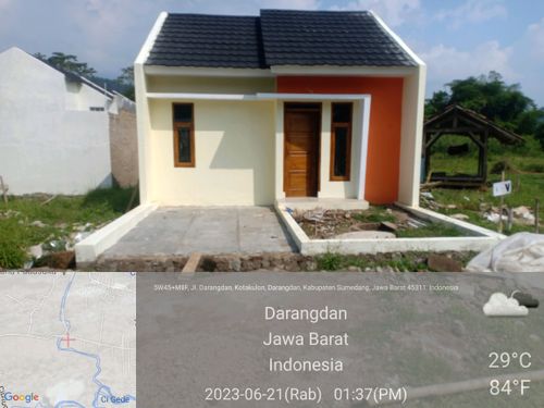 foto contoh rumah perumahan Darangdan Permai Residence