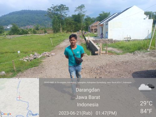 foto gerbang perumahan Darangdan Permai Residence