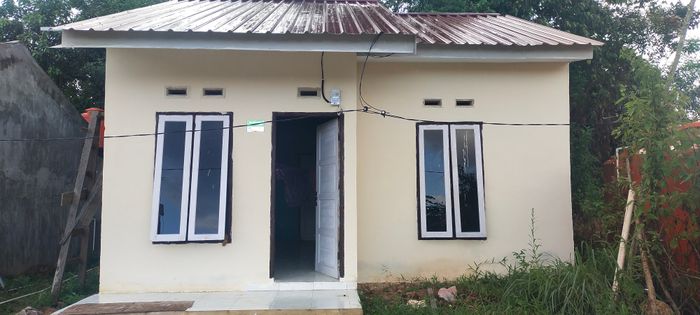 foto tampak rumah tipe 36 perumahan BUKIT BARINGENG PERMAI TAHAP II