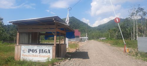 foto gerbang perumahan Permata Bukit Sampoddo