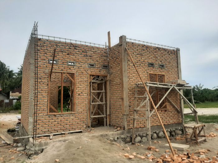 foto tampak rumah tipe 36 perumahan Alana Residence 5
