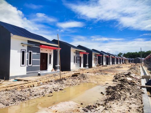 foto posisi tengah perumahan PERUMAHAN BUMI ARUM RESIDENCE