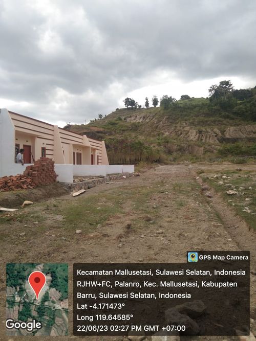 foto posisi tengah perumahan Bukit Mallawa Mallusetasi