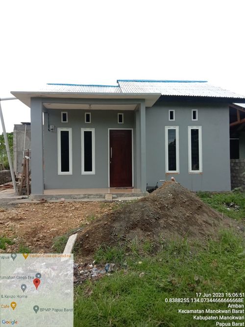 foto contoh rumah perumahan PERUMAHAN GREEN TEA.