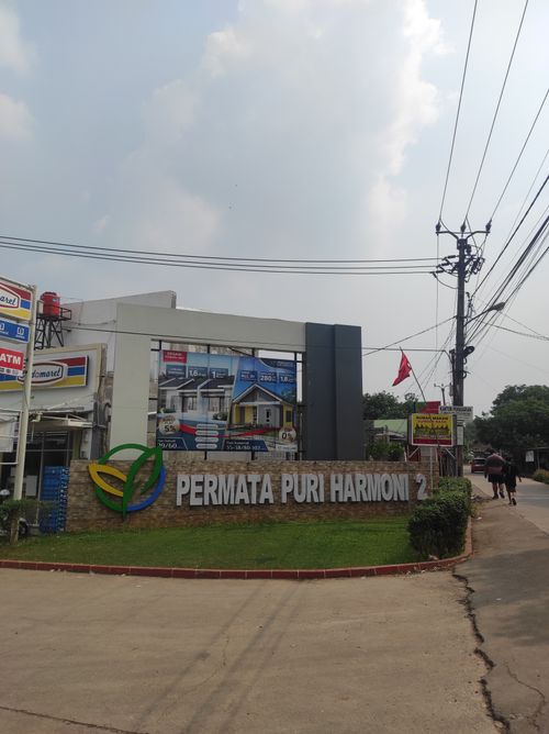 foto gerbang perumahan Permata Puri Harmoni 2 Tahap 2