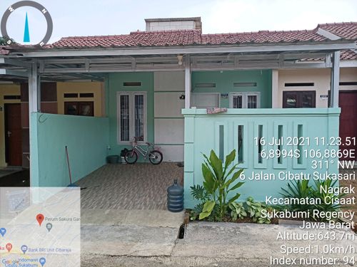 foto contoh rumah perumahan Sakura Gardenia tahap 2