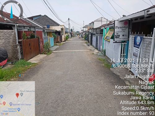 foto posisi tengah perumahan Sakura Gardenia tahap 2