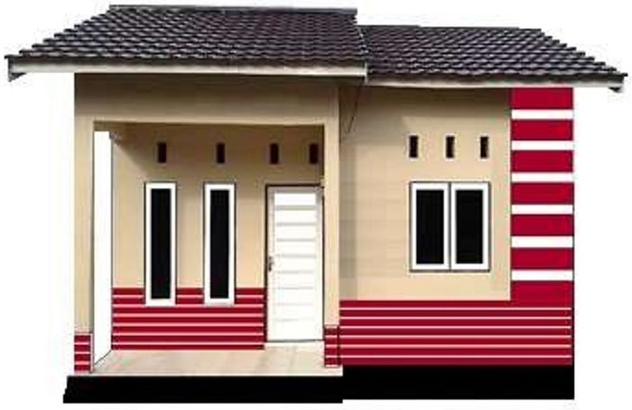 foto tampak rumah tipe T.36/120 M2 perumahan ANUGERAH LESTARI