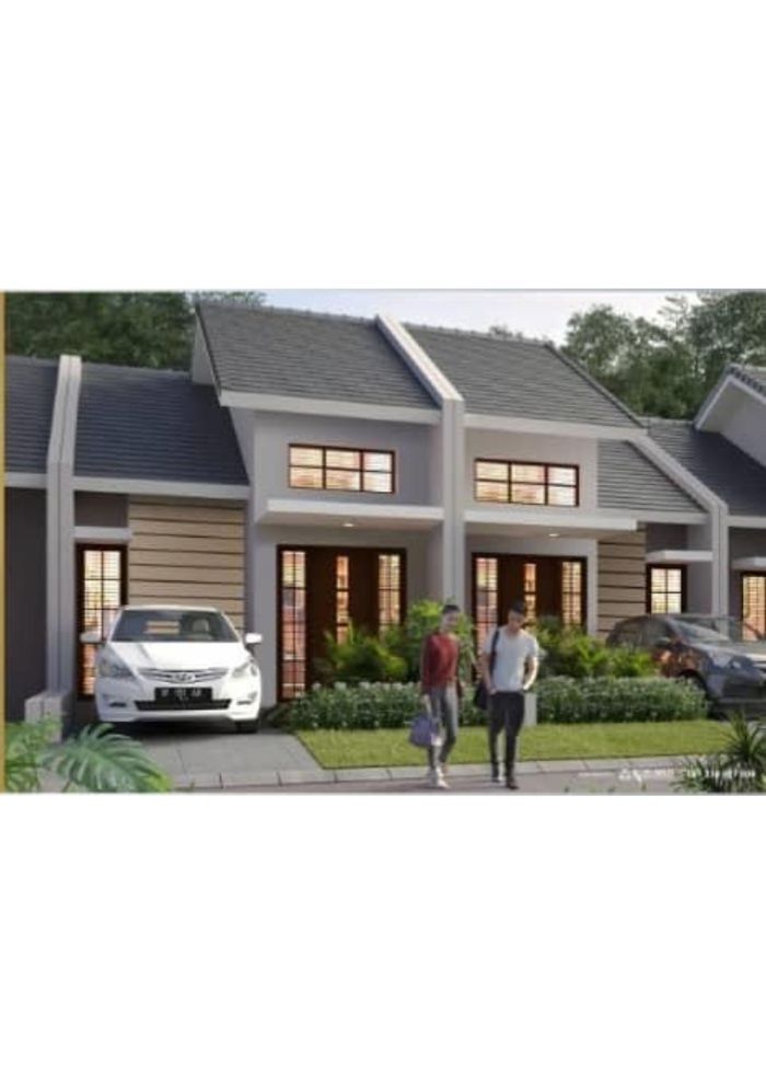 foto tampak rumah tipe 30 perumahan GRAND KENCANA 2