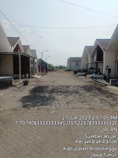 foto gerbang perumahan Bahari Residence 3