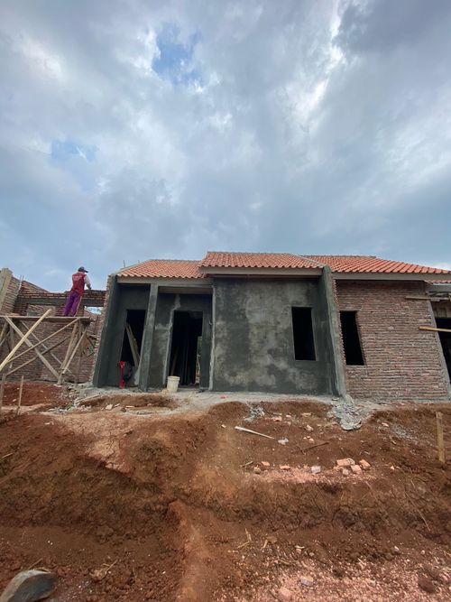 foto contoh rumah perumahan Puri Cipta Permata
