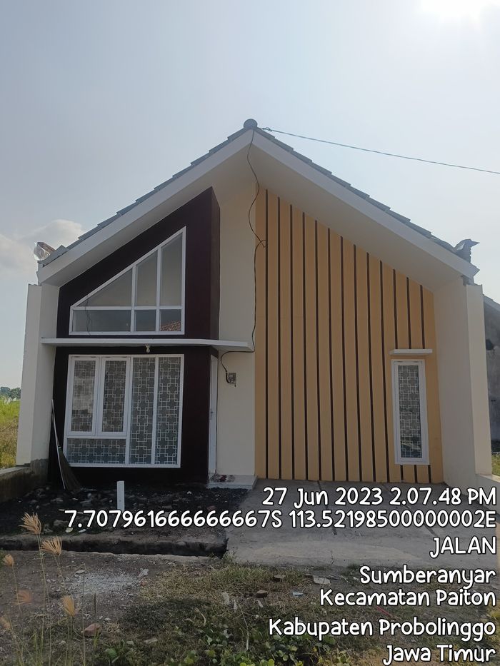 foto tampak rumah tipe Subsidi perumahan Bahari Residence 3
