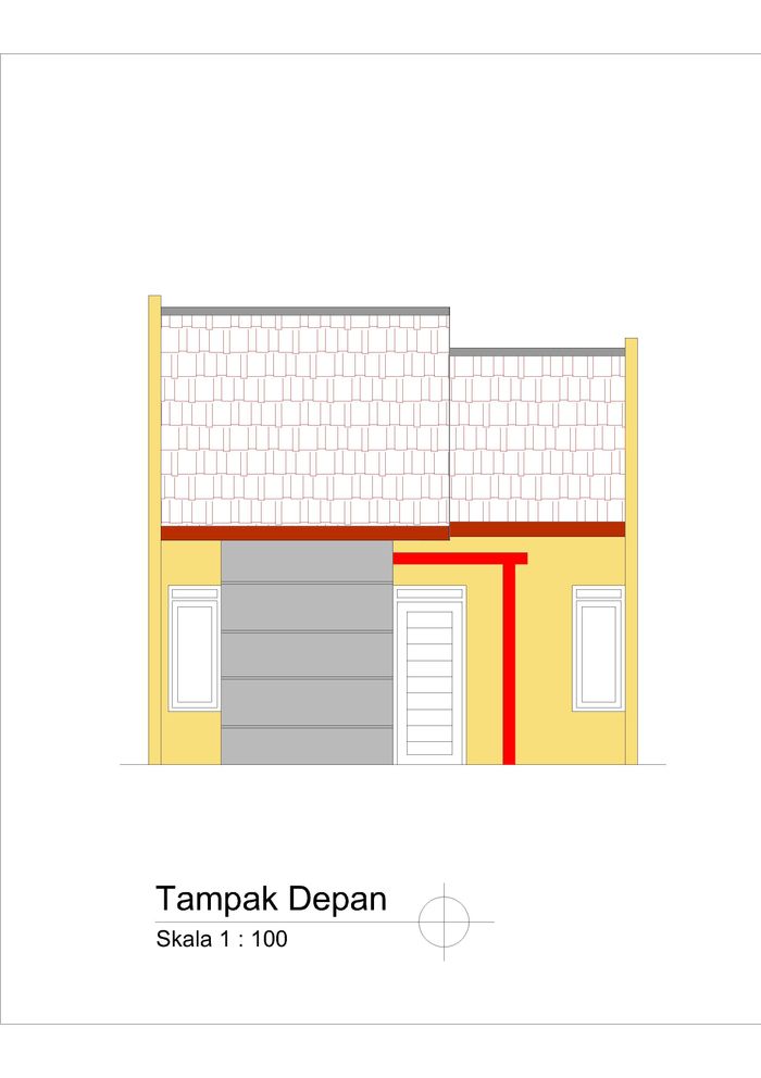 foto tampak rumah tipe 36 perumahan GRIYA SAMUDERA CIPATUJAH