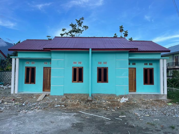 foto tampak rumah tipe 36 perumahan Perumahan Citra Buana 4