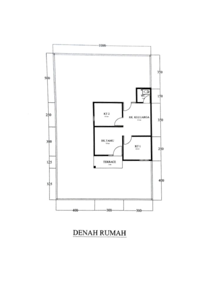 foto denah rumah tipe Rumah Tapak perumahan ALAM PURA ASRI