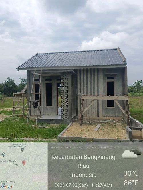 foto contoh rumah perumahan Ridan Asri
