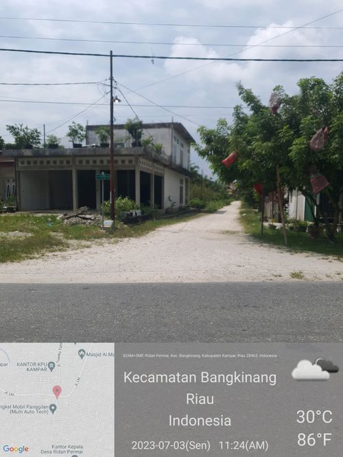 foto gerbang perumahan Ridan Asri