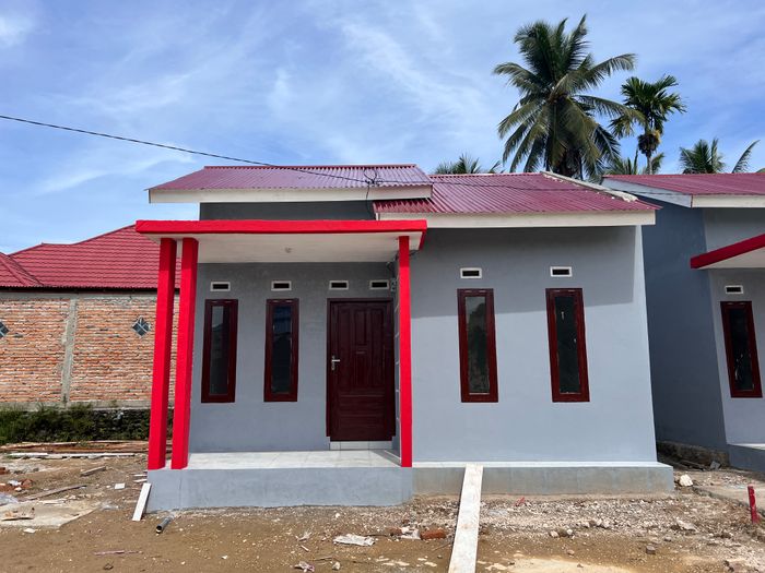 foto tampak rumah tipe 36 perumahan KENZATA RESIDENCE 5
