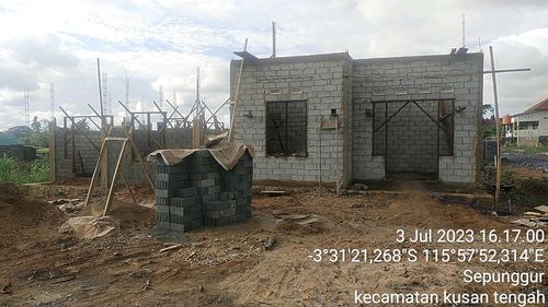 foto contoh rumah perumahan Griya Sepunggur Asri