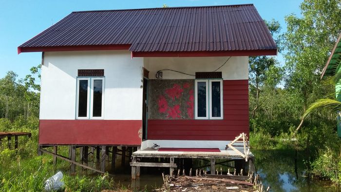 foto tampak rumah tipe 36 perumahan GRIYA ANUGRAH