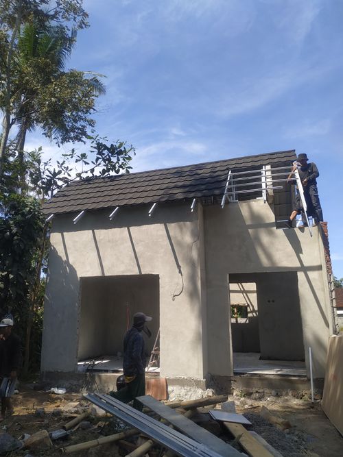 foto contoh rumah perumahan Aliya Residence