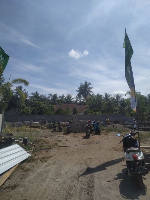 foto posisi tengah perumahan Aliya Residence