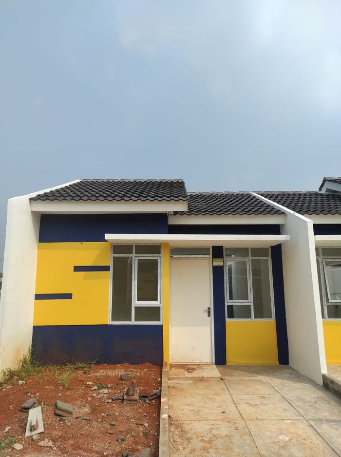 foto tampak rumah tipe 29/60 2KT 168.000.000 perumahan Permata Puri Harmoni 2 Tahap 2