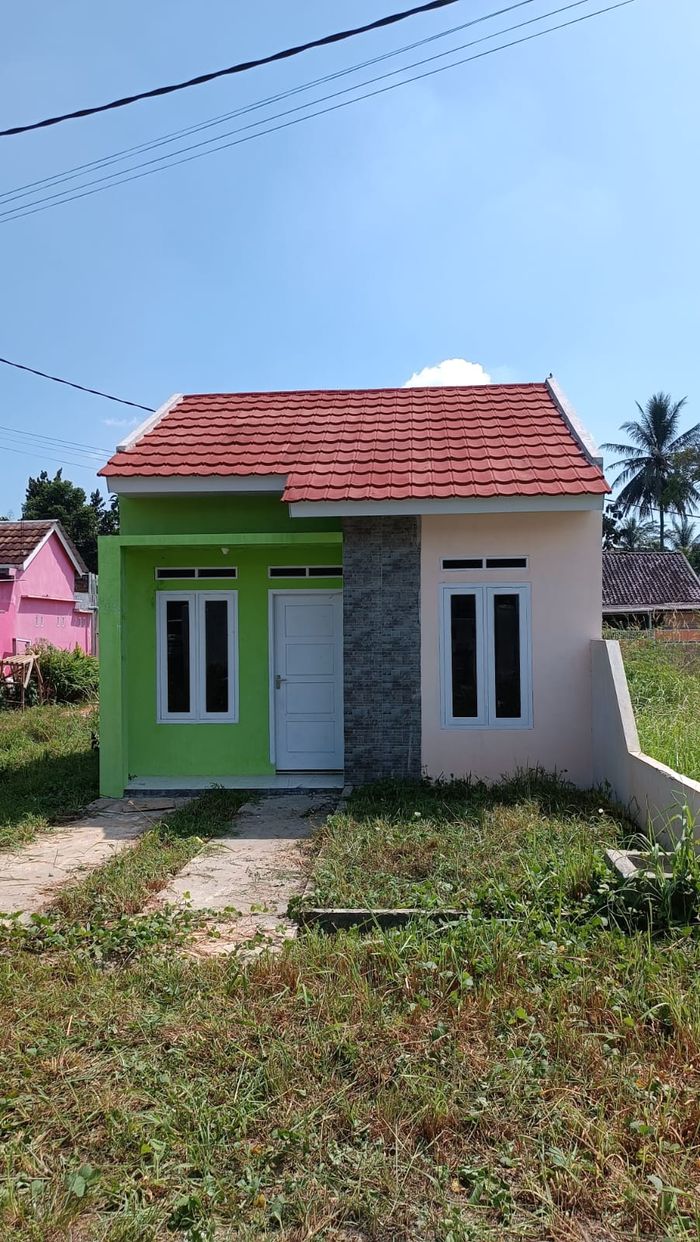 foto tampak rumah tipe 36 perumahan GRAHA NATAR LESTARI