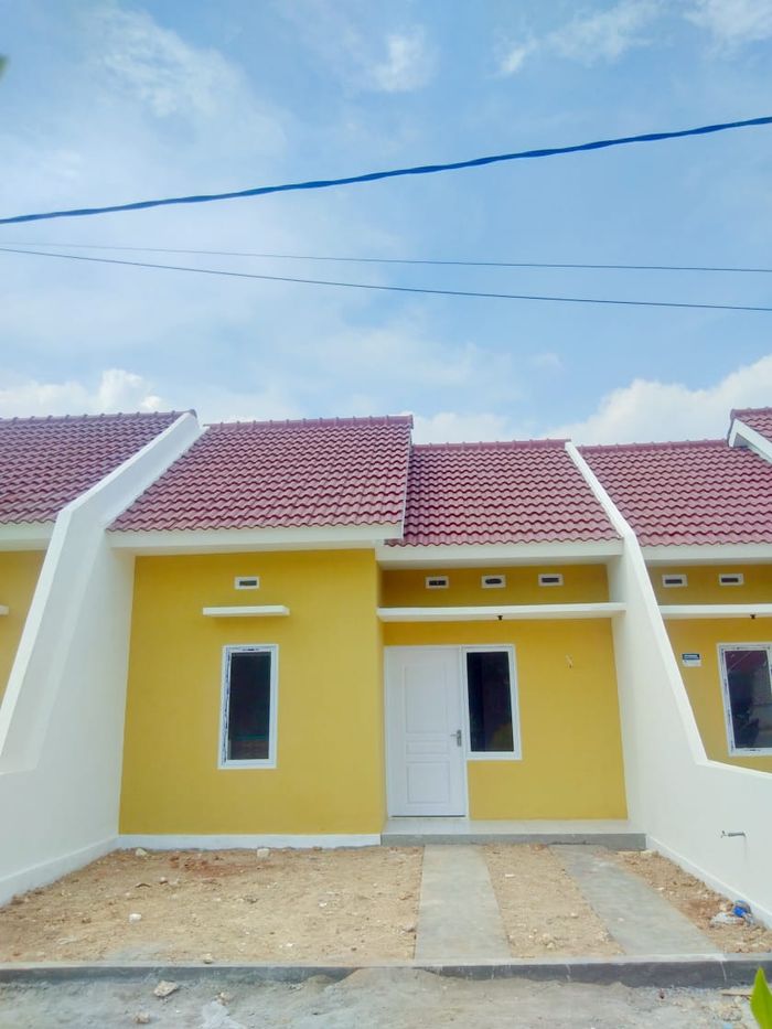 foto tampak rumah tipe SUBSIDI 36/72 perumahan JATIROGO INDAH PERMAI