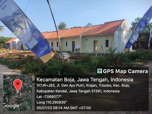 foto posisi tengah perumahan Perumahan Berkah Asri Type 27