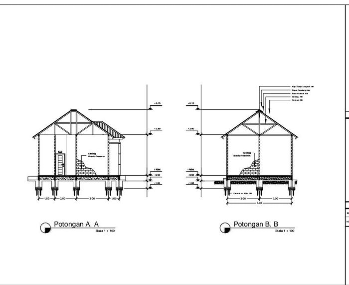 foto tampak rumah tipe 36 perumahan Nurul Huda residence 2