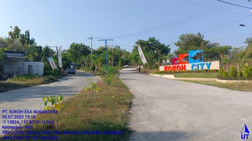 foto gerbang perumahan KOKOH CITY CLUSTER SUMBAWA