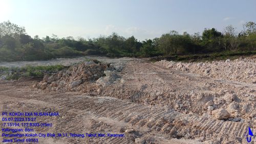 foto posisi tengah perumahan KOKOH CITY CLUSTER SUMBAWA