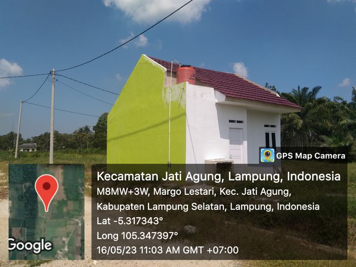 foto tampak rumah tipe 36/84 perumahan PERMATA INDAH RESIDENCE 2