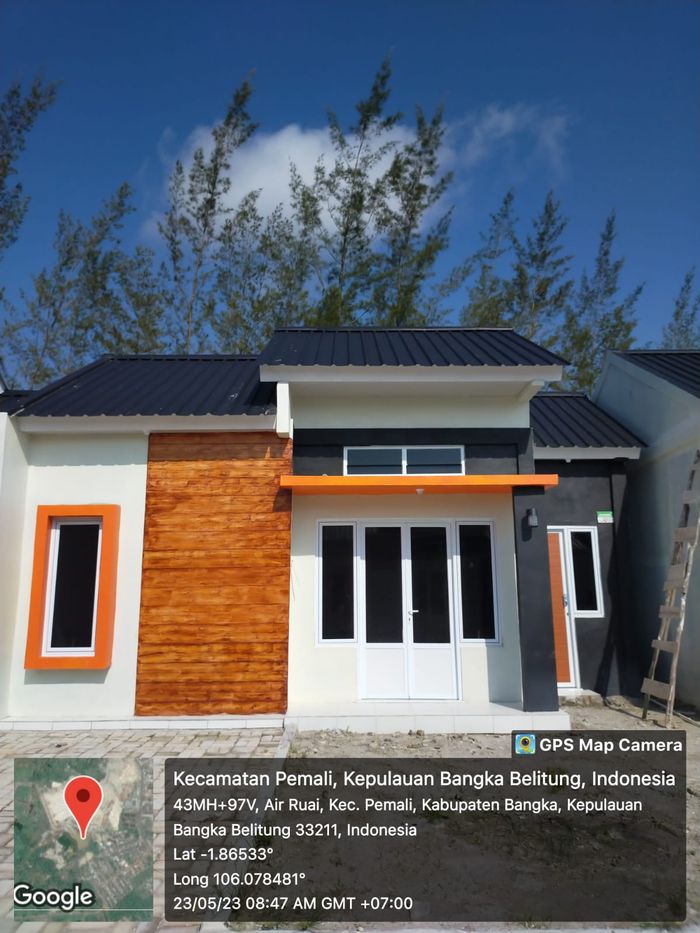 foto tampak rumah tipe 36 perumahan GRIYA ARWANA 2
