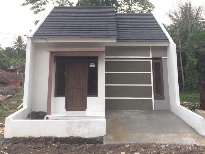 foto tampak rumah tipe 36/64 perumahan GRAND CISAGA INDAH