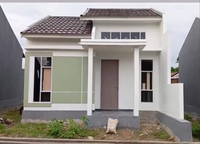 foto tampak rumah tipe 36 perumahan PERUMAHAN GRIYA SOLARIA INDAH IV Tahap II