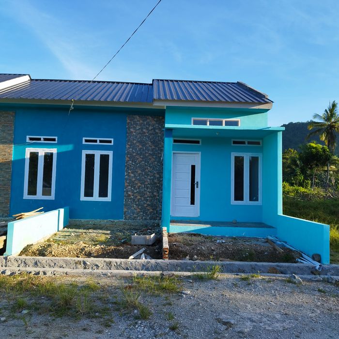foto tampak rumah tipe 36 perumahan GRIYA RAZQA BUKIT LEWADANG