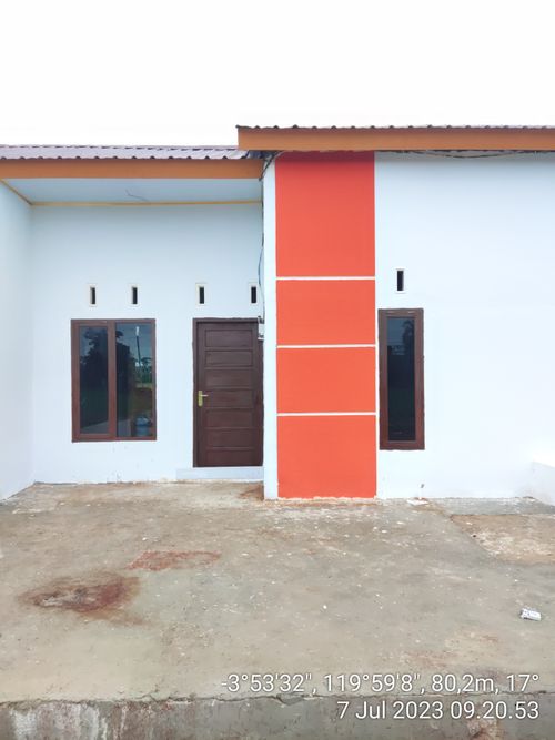 foto contoh rumah perumahan SPANA LAND TANRUTEDONG