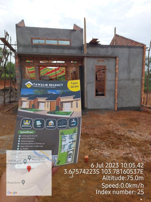 foto contoh rumah perumahan TAWALIB REGENCY