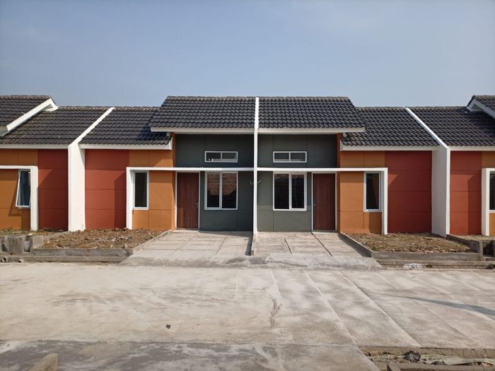 foto tampak rumah tipe FLPP 27/60 NEW perumahan PURI HARMONI MUKTIWARI TAHAP 2