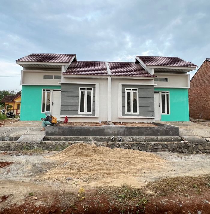 foto tampak rumah tipe 36 Subsidi 2023 perumahan PERUMAHAN NEGERI SAKTI PERSADA
