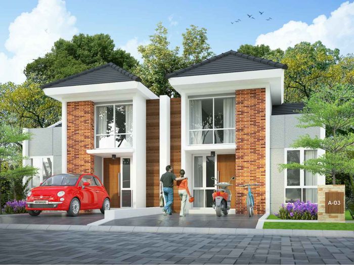 foto tampak rumah tipe 36/72 Komersil perumahan TAKTAKAN HILLS VIEW 1